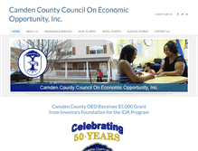 Tablet Screenshot of camdencountyoeo.com